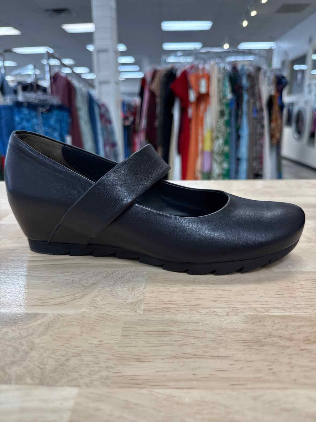 Paul Green Size 8.5 Black Leather Preloved Maryjane
