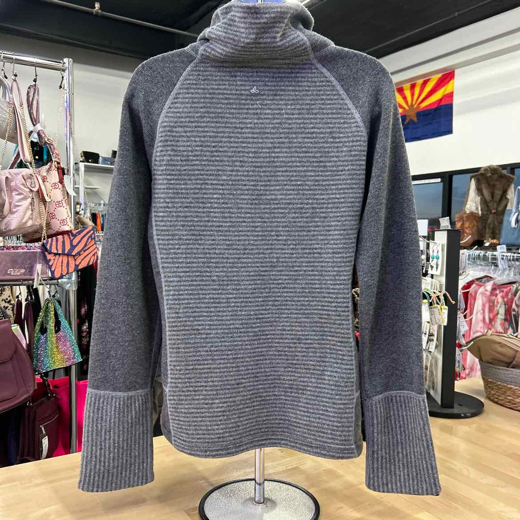 Prana Size S Gray Sweater