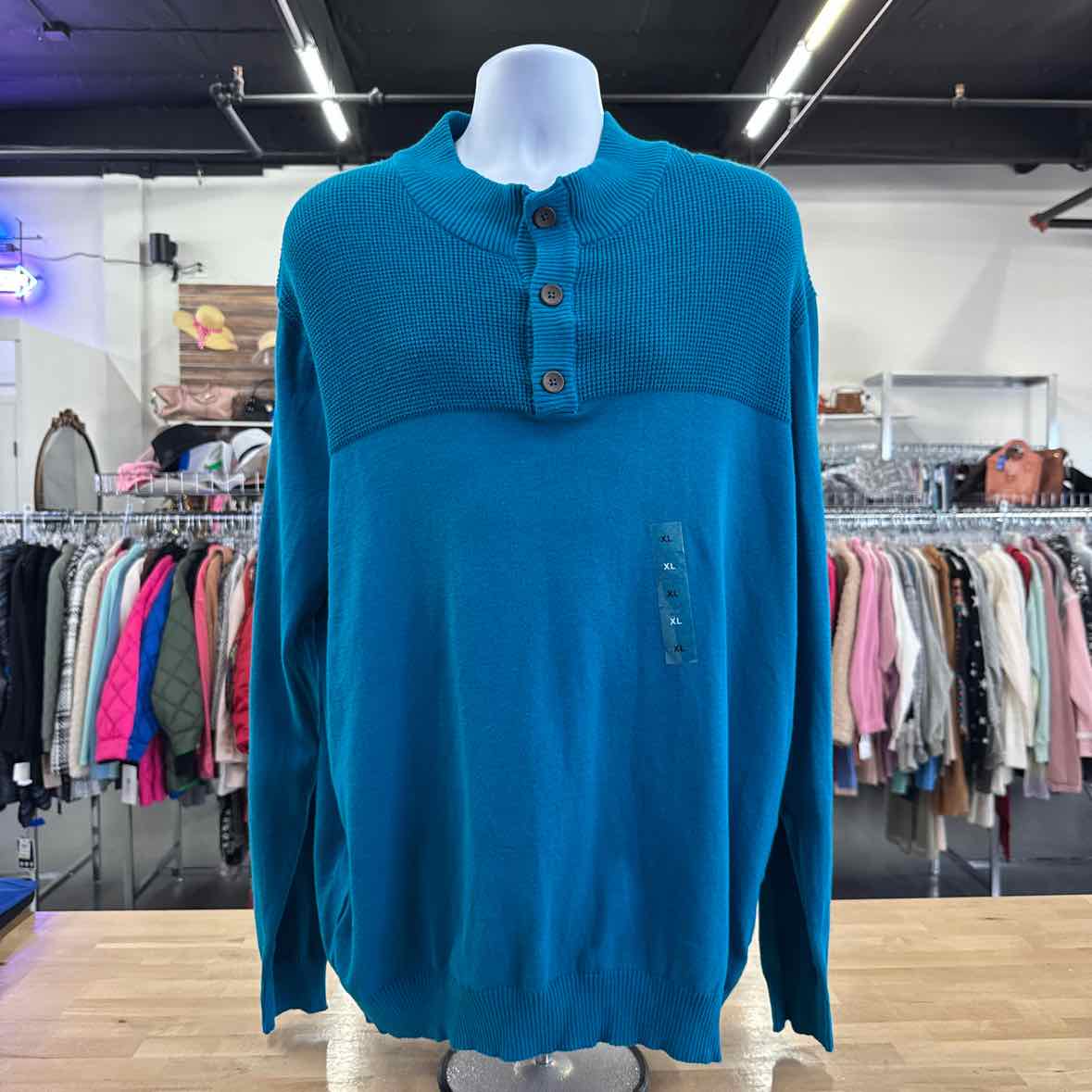 Club Room Size XL Blue MENS Sweater