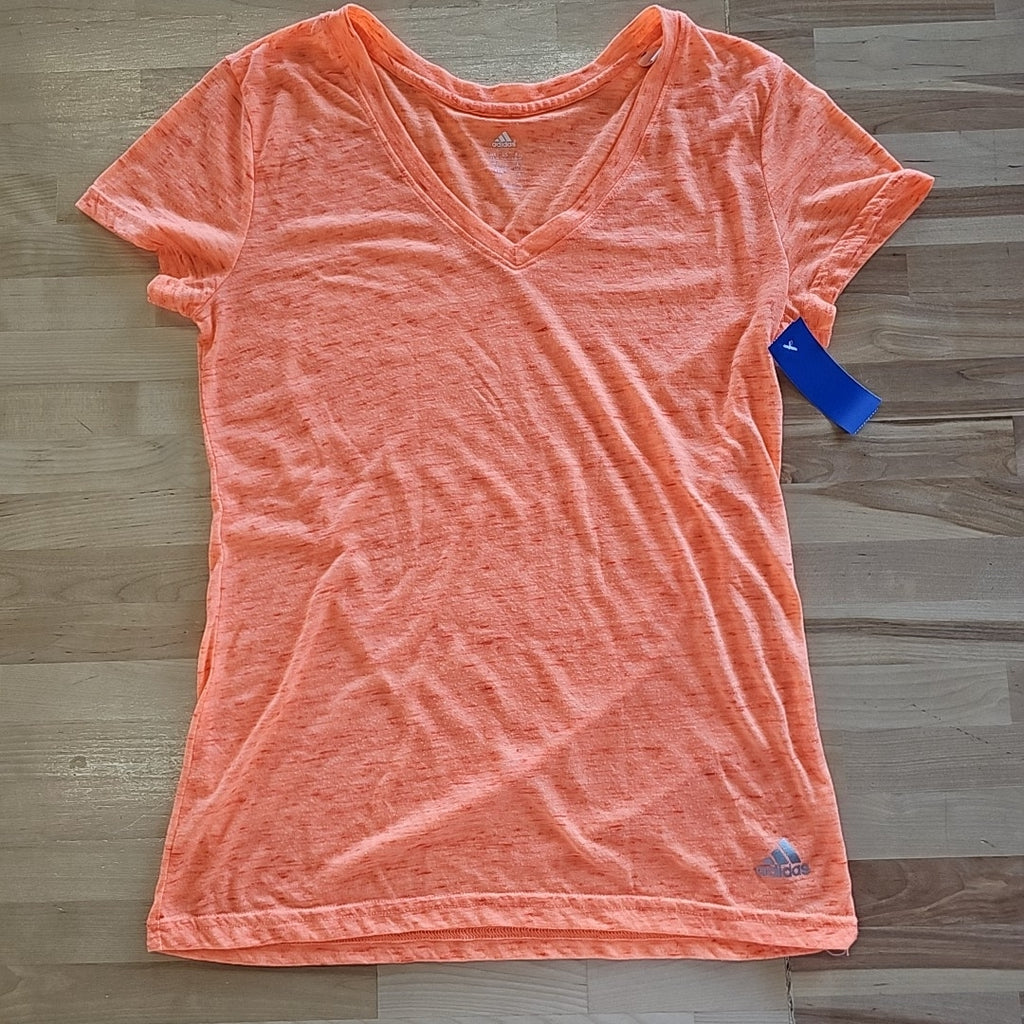 Adidas Size S Orange Shirt