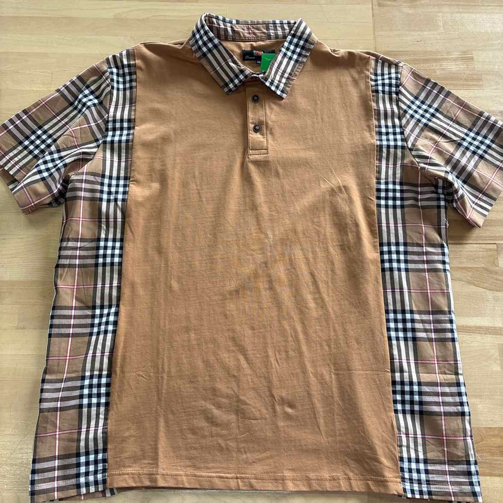 GG Size XXL Brown New MENS Polo