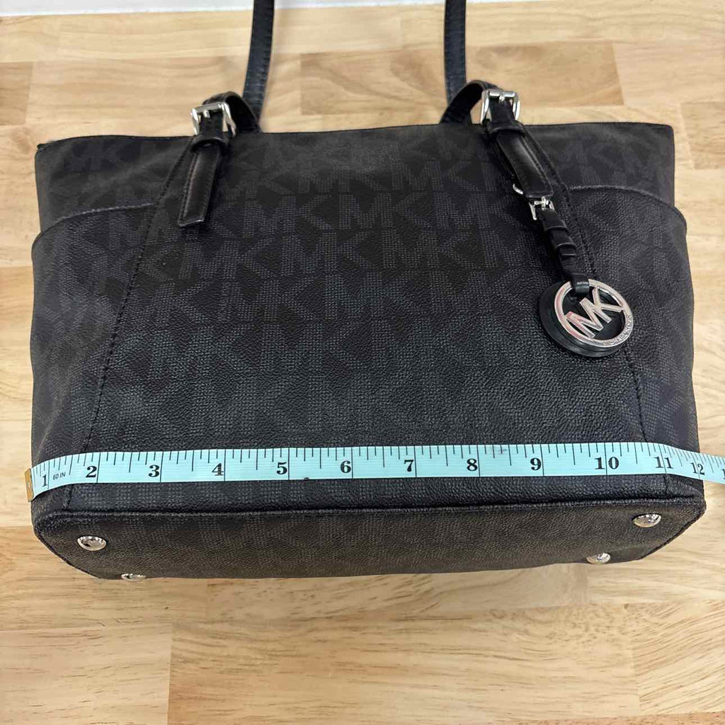 Michael Kors Black Leather Totes