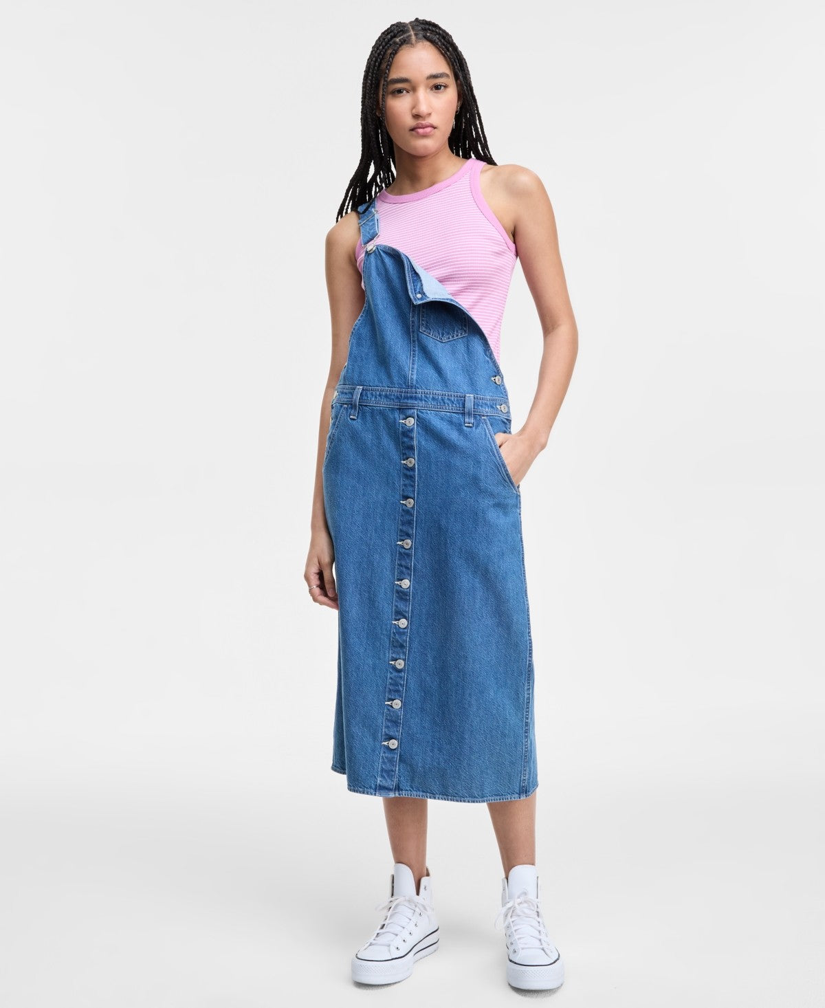 Levi's Size XS Essential Racer Tank Top