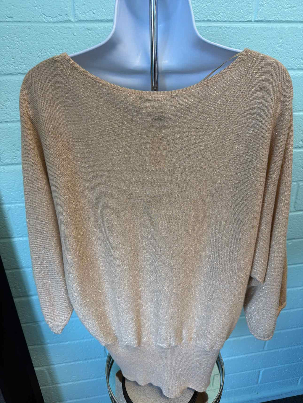 Style & Co. Size L Gold Sweater