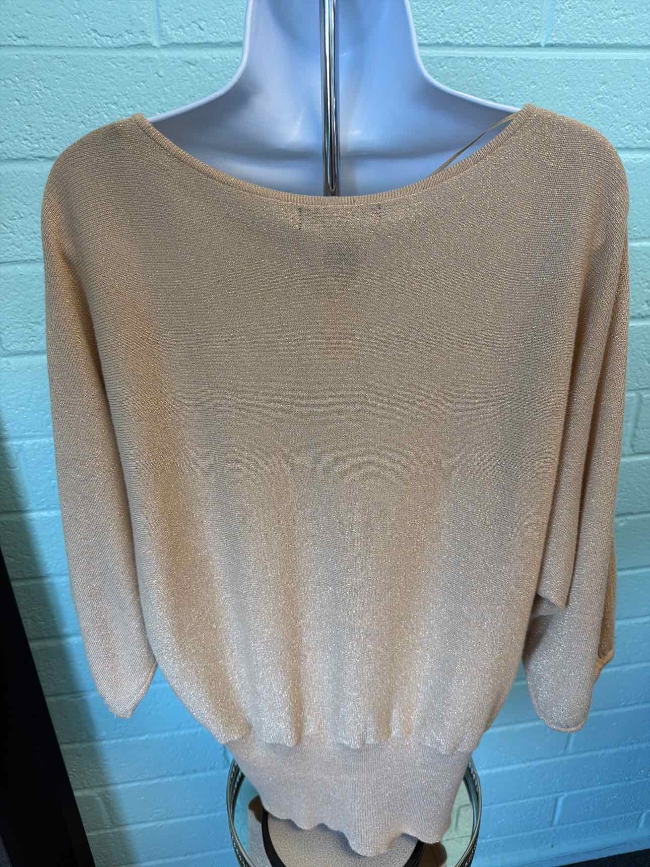 Style & Co. Size L Gold Sweater