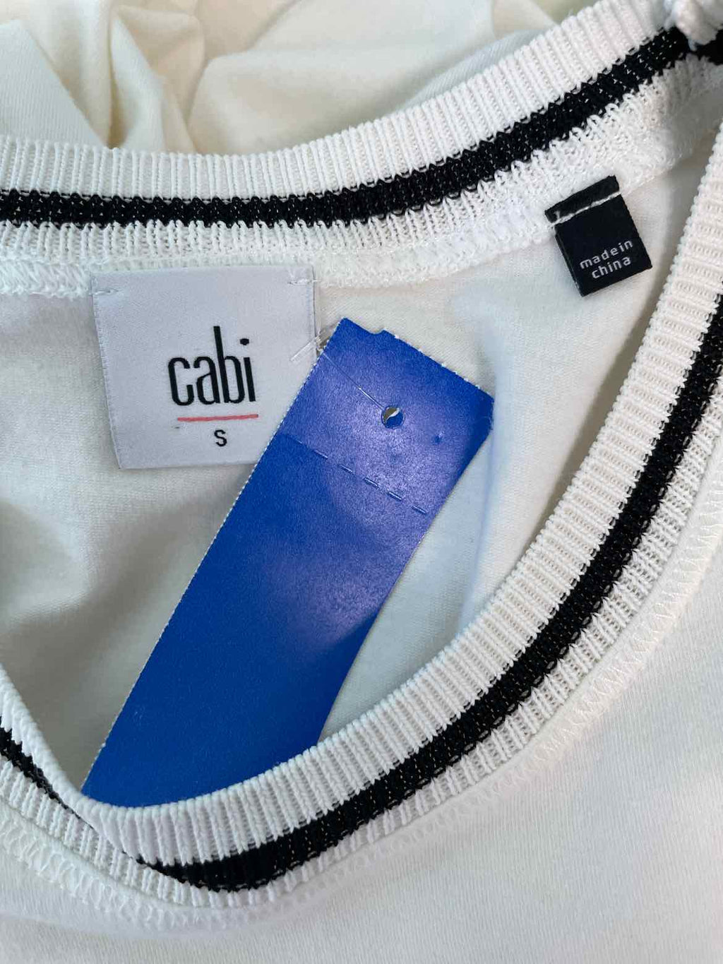 Cabi Size S White Tank
