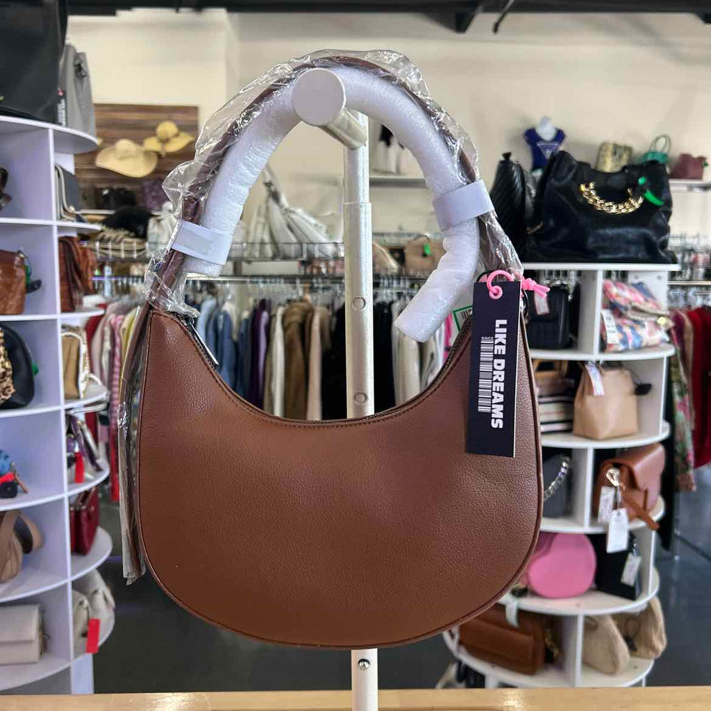 Like Dreams Zarina Small Shoulder Bag - Cognac