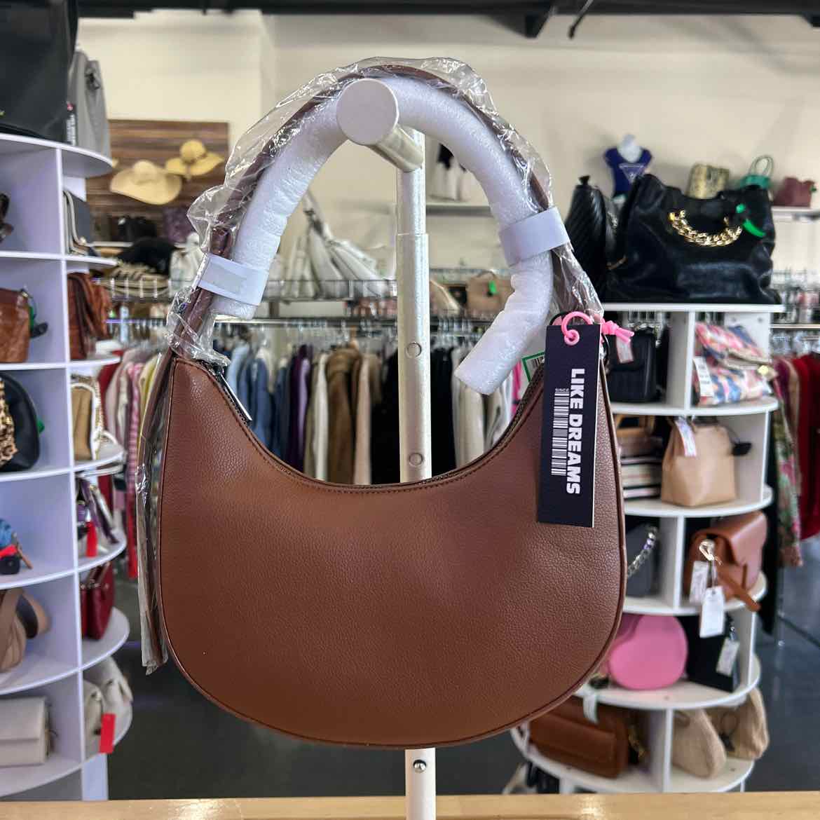 Like Dreams Zarina Small Shoulder Bag - Cognac