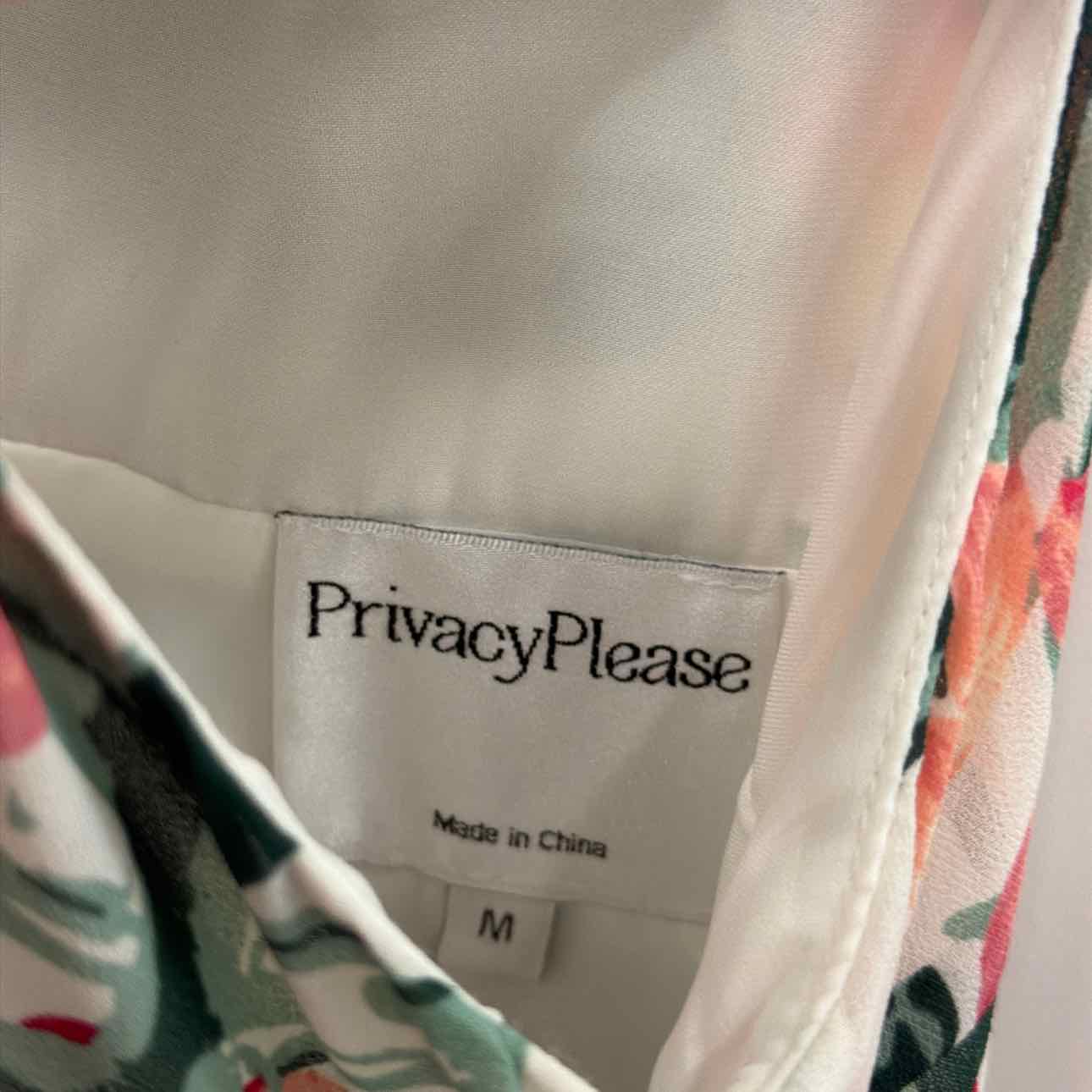 Privacy Please Size M White Preloved Dress