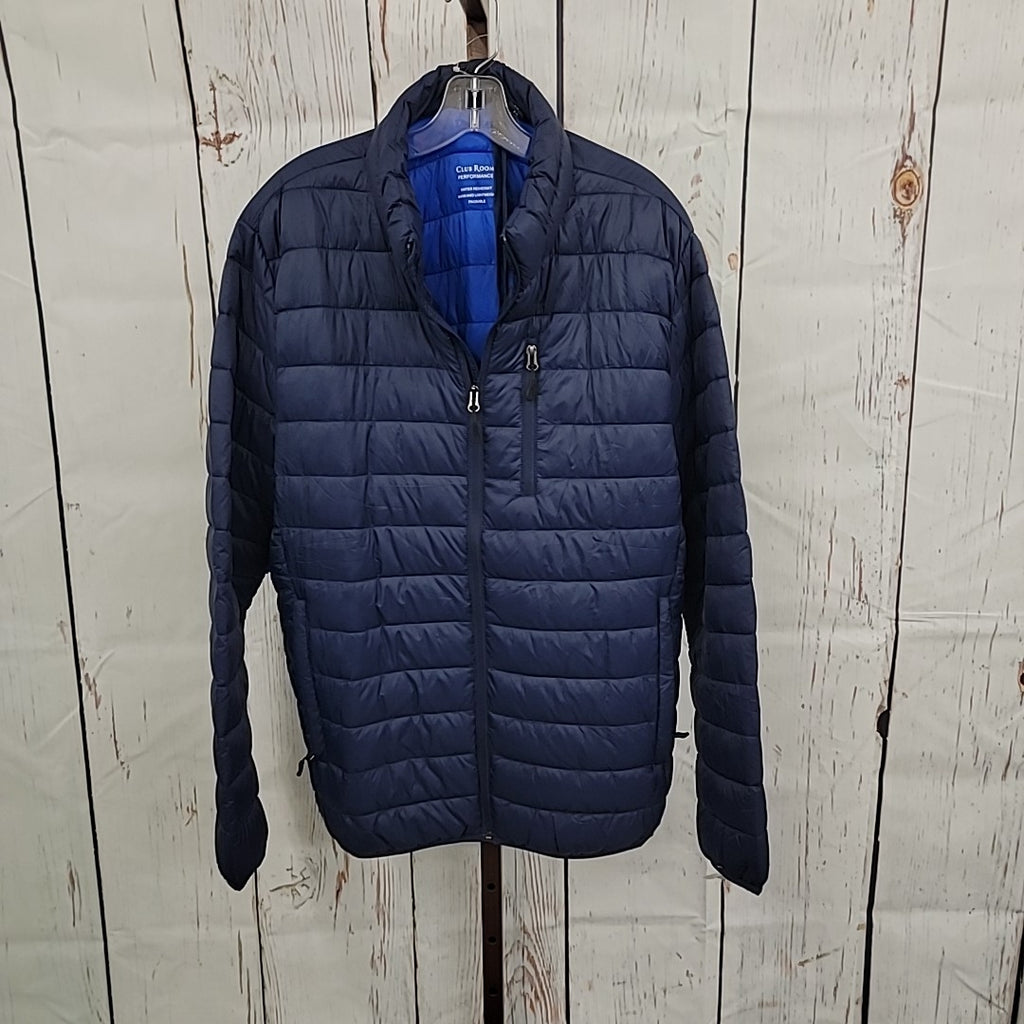 Club Room Men's Size XL Navy MENS Jacket