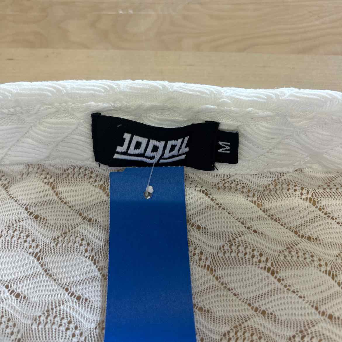 jogal Size M White Preloved MENS Button Down Shirt