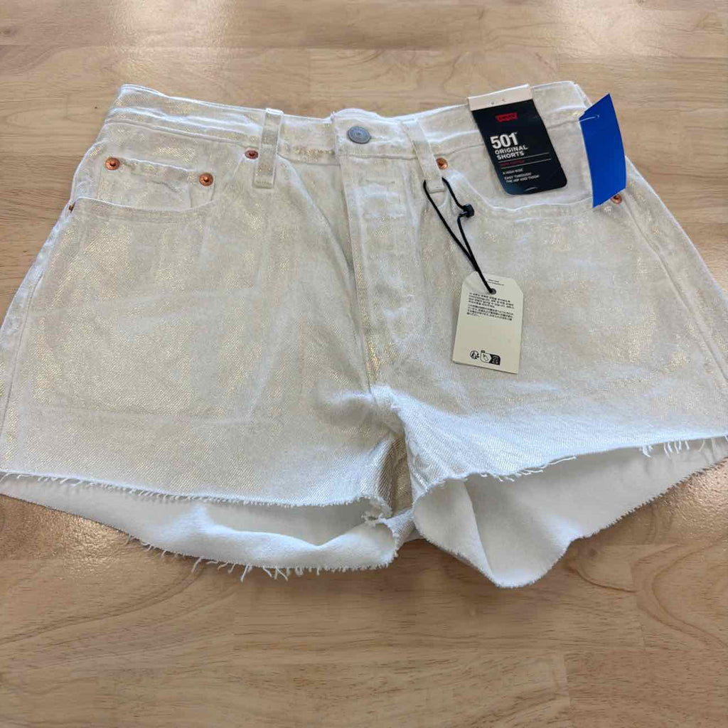 Levi's Women Size 24 Gray New Shorts