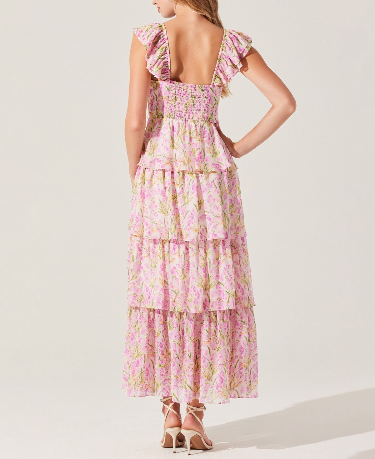 astr Size L Pink New Dress