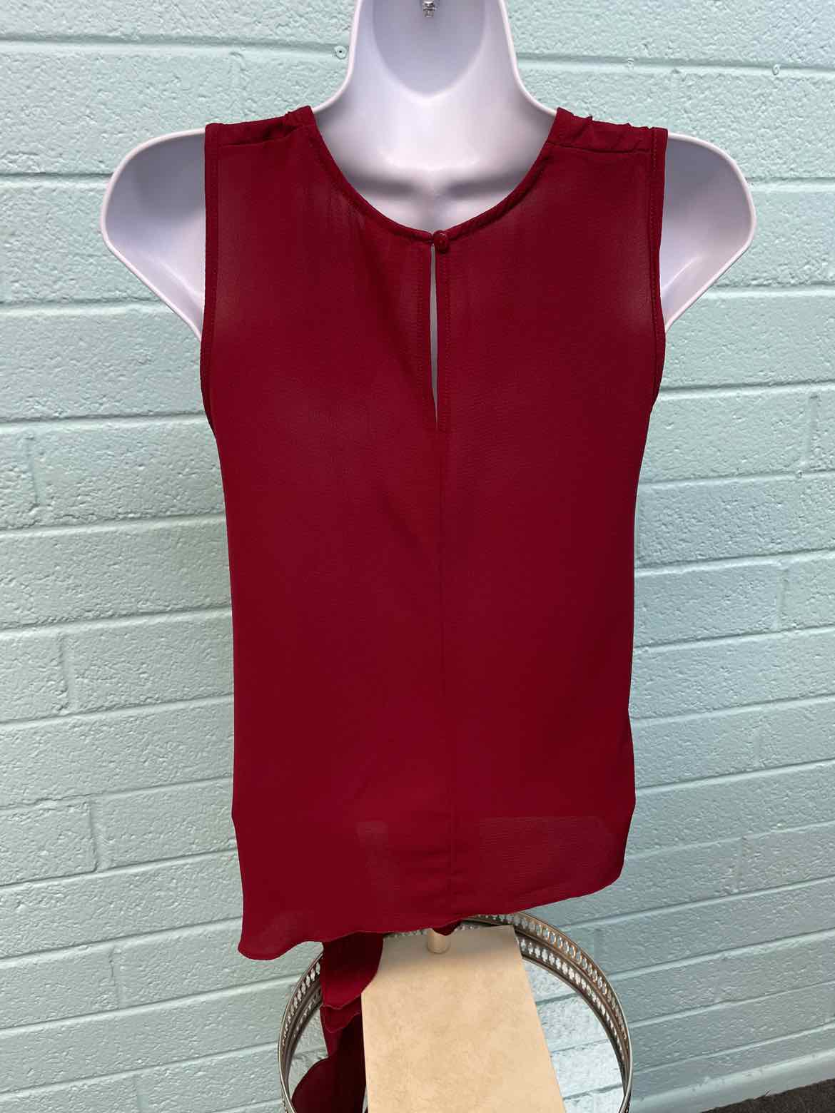 Japna Size XS Red Sleeveless