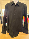 Alfani Size 16 34/35 Black MENS Button Down Shirt