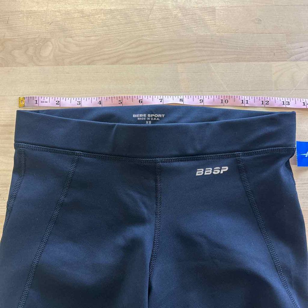 Bebe Sport Size XS Black New Athletic Shorts