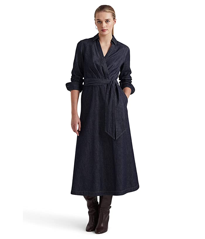 Ralph Lauren Size 2 Blue Dress