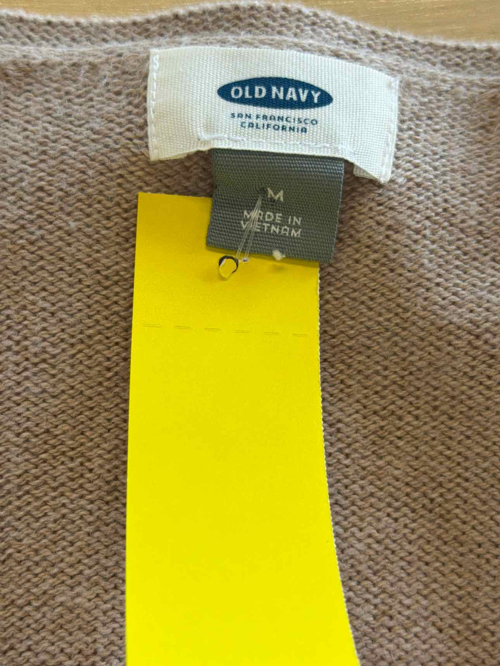 Old Navy Size M Tan Long Sleeve