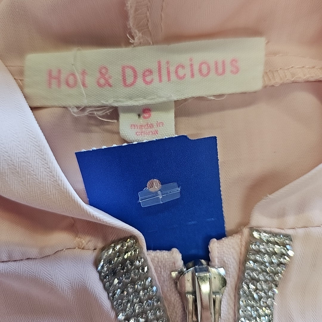 Hot & Delicious Size S Pink Jacket