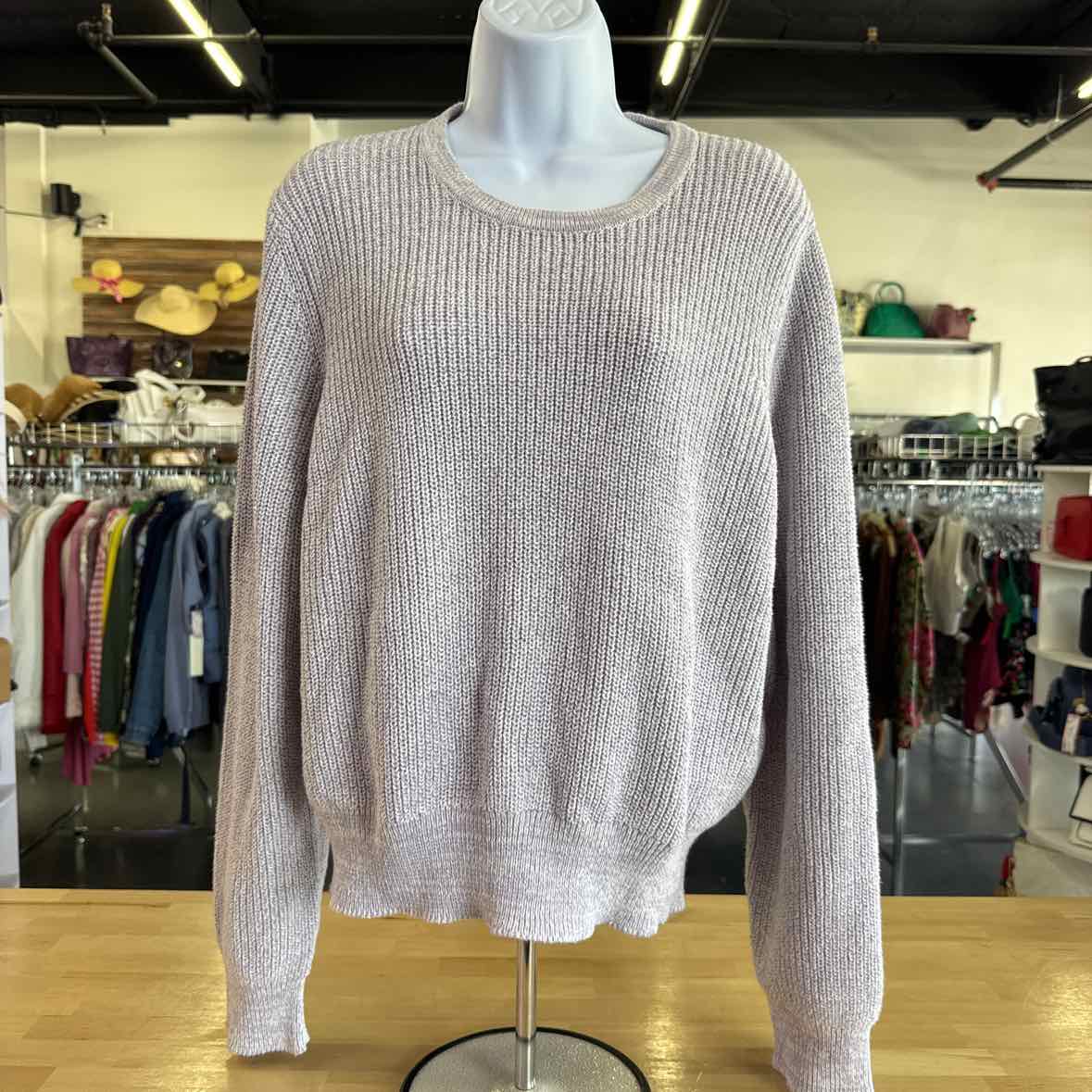 Levi's Women's Long Sleeve Snowflake Pullover Sweater