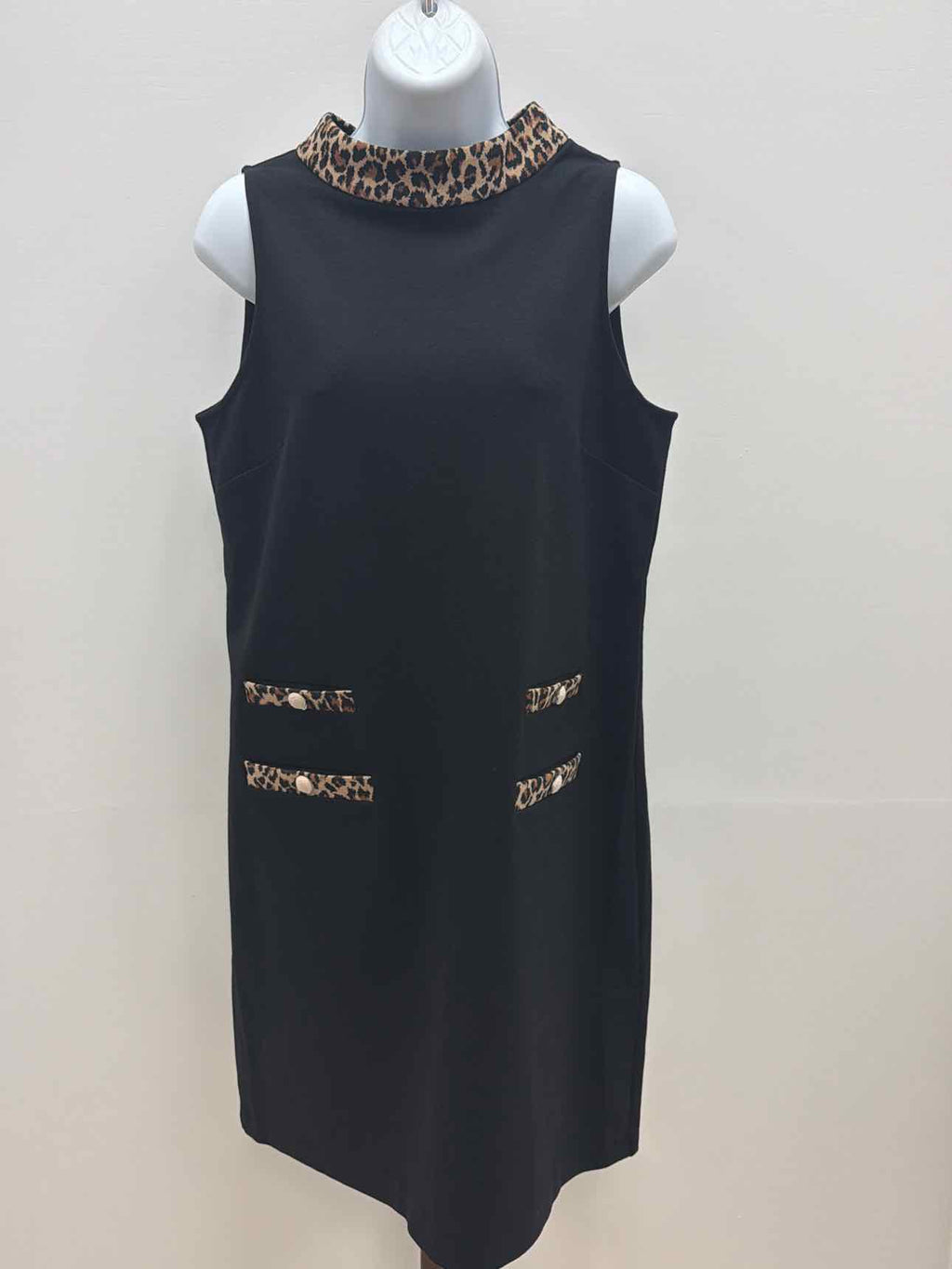 Talbots Size 10P Black Preloved Dress