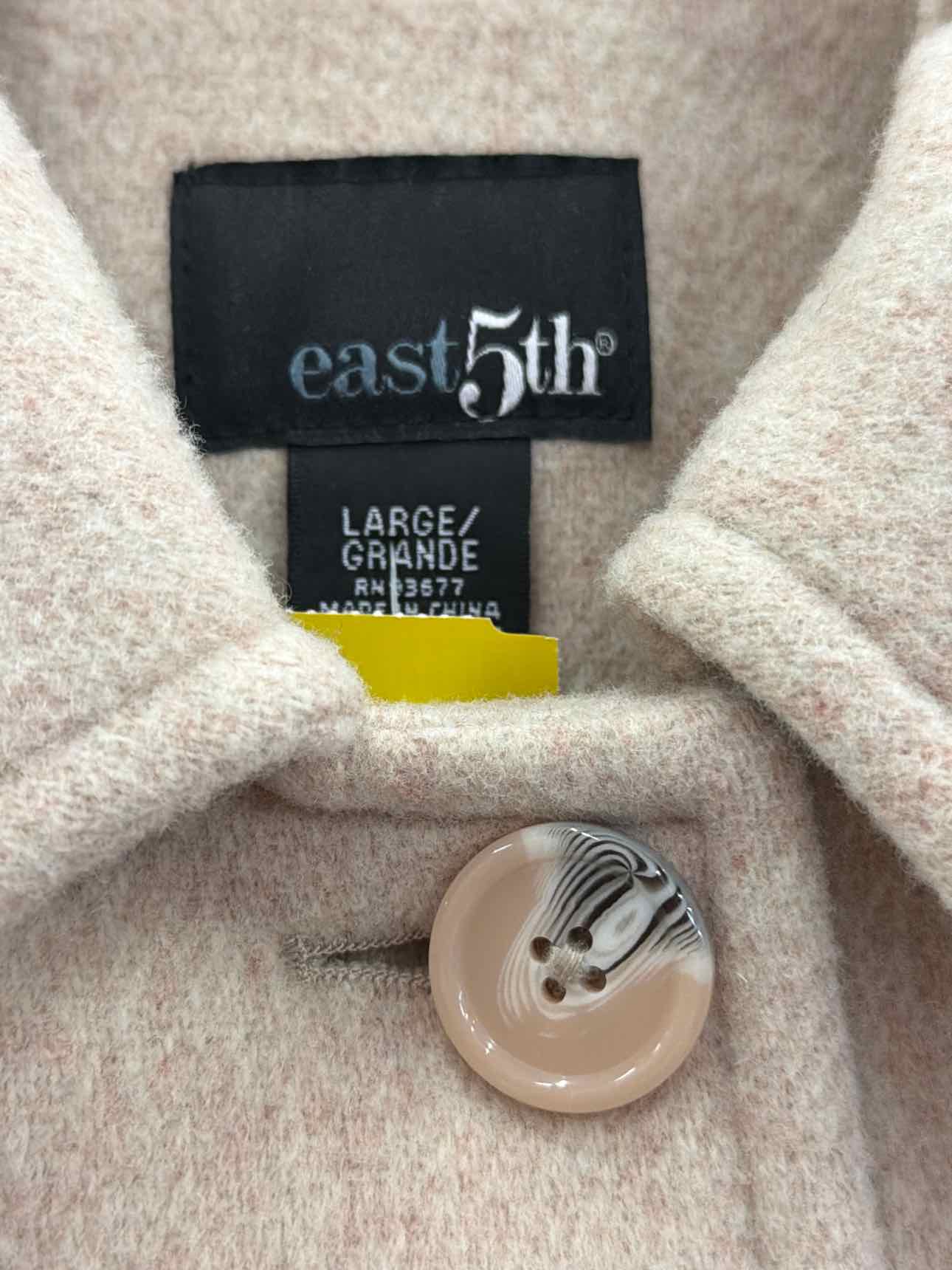 East 5th Size L Beige Coat