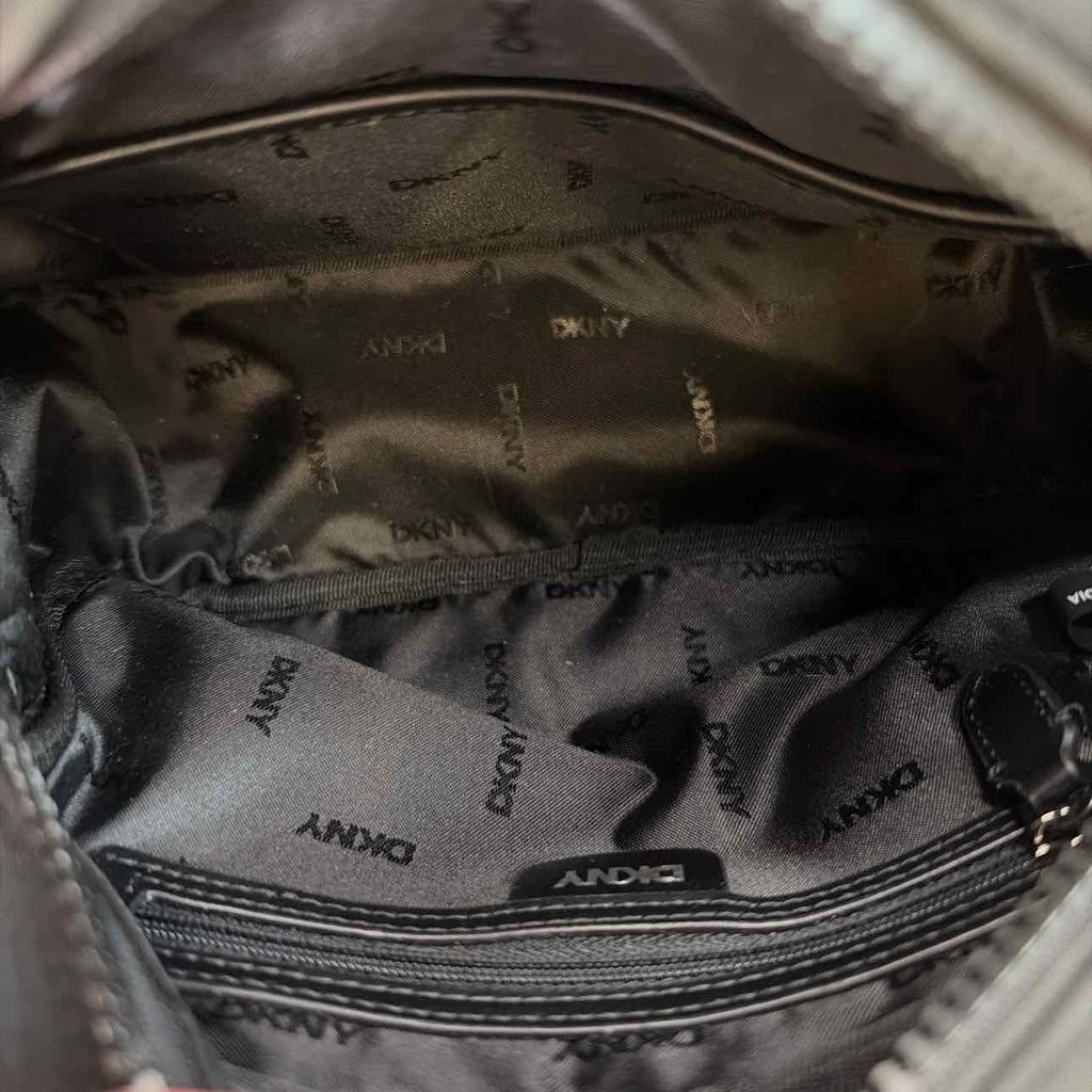 DKNY Black Nylon Camera Bag