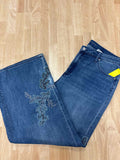 Chico's Size 3.5 (18) Blue Denim Preloved Jeans