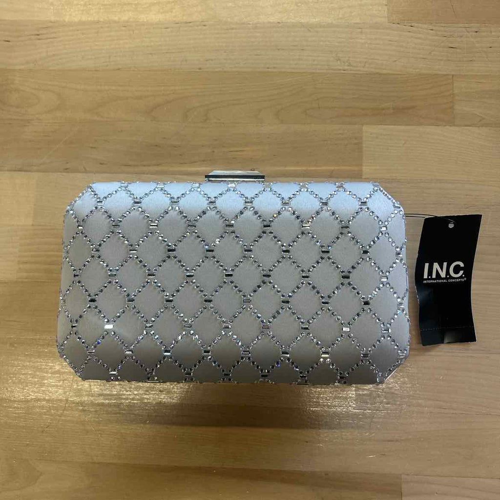 I.N.C. International Cooncepts Sasha Satin Sparkle Clutch
