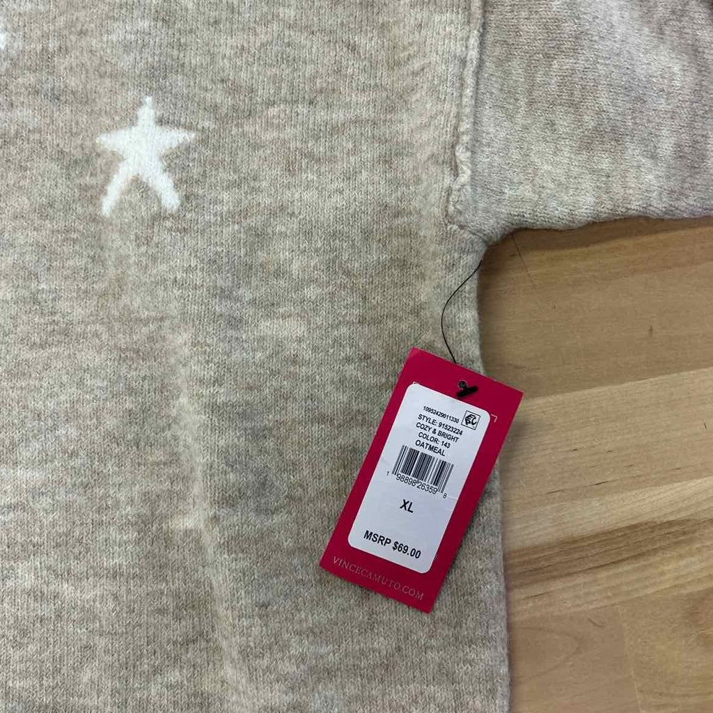 Vince Camuto Size XL Tan New Sleeveless