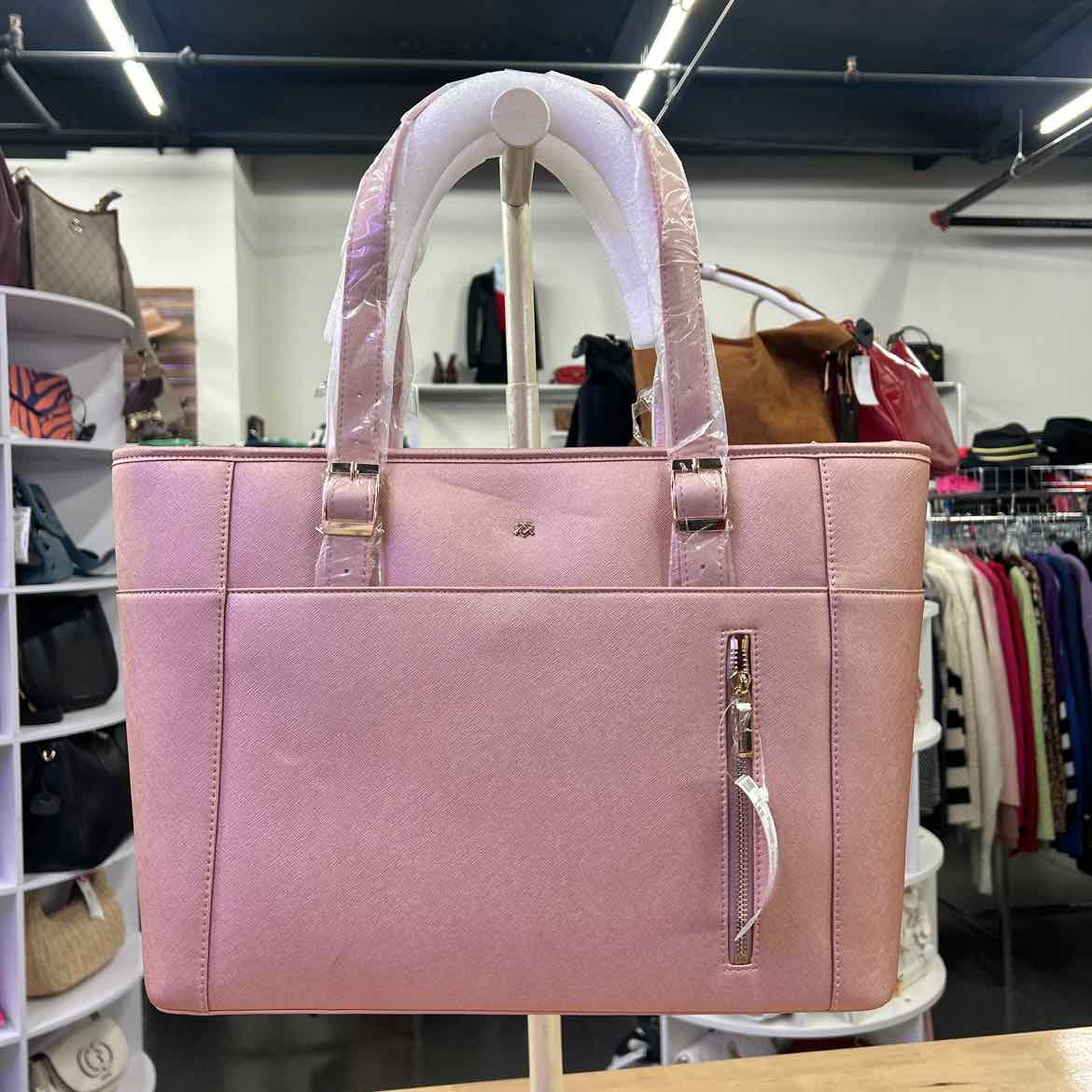 GUNAS New York Miley - Light Pink Vegan Leather Laptop Bag