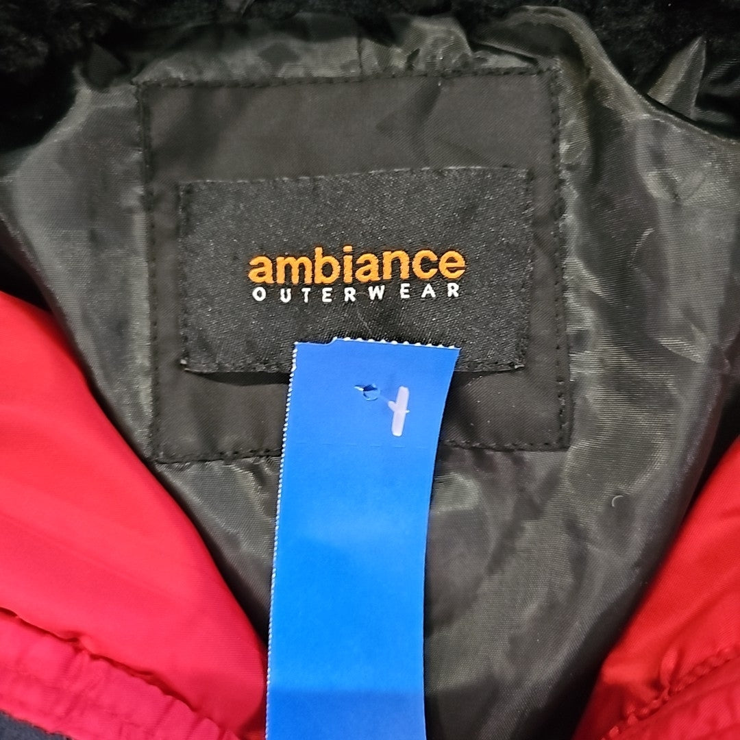 Ambiance Apparel Size M Red Jacket