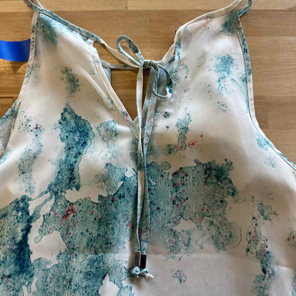 mossimo Size M Blue Sleeveless