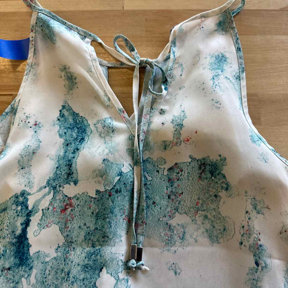 mossimo Size M Blue Sleeveless