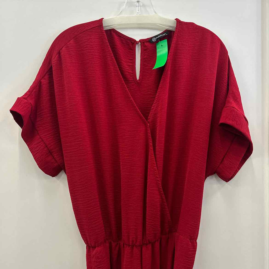 Pretty Garden Size XL Red Preloved Jumper
