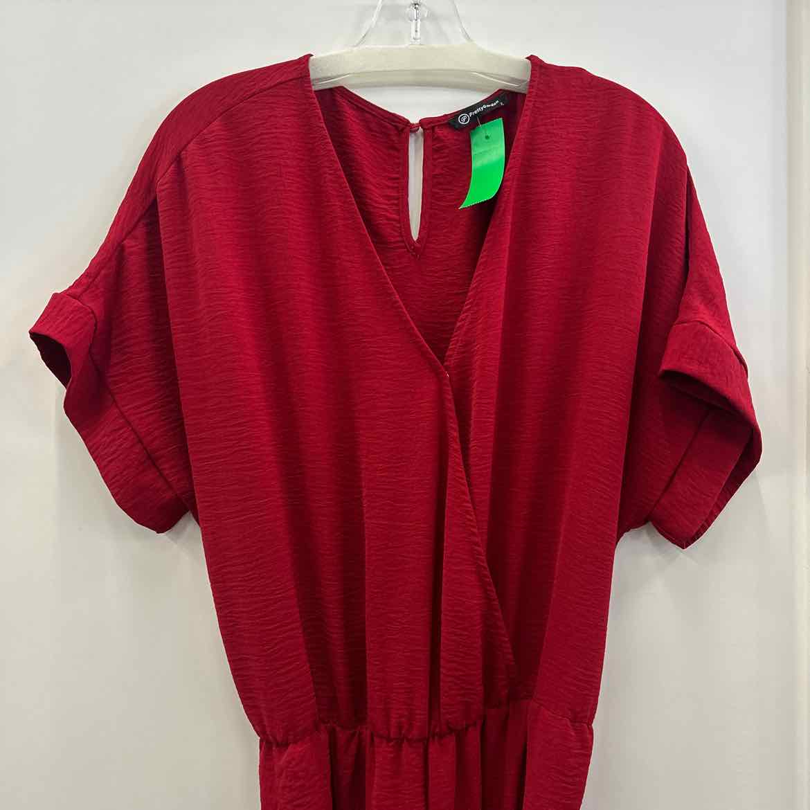 Pretty Garden Size XL Red Preloved Jumper