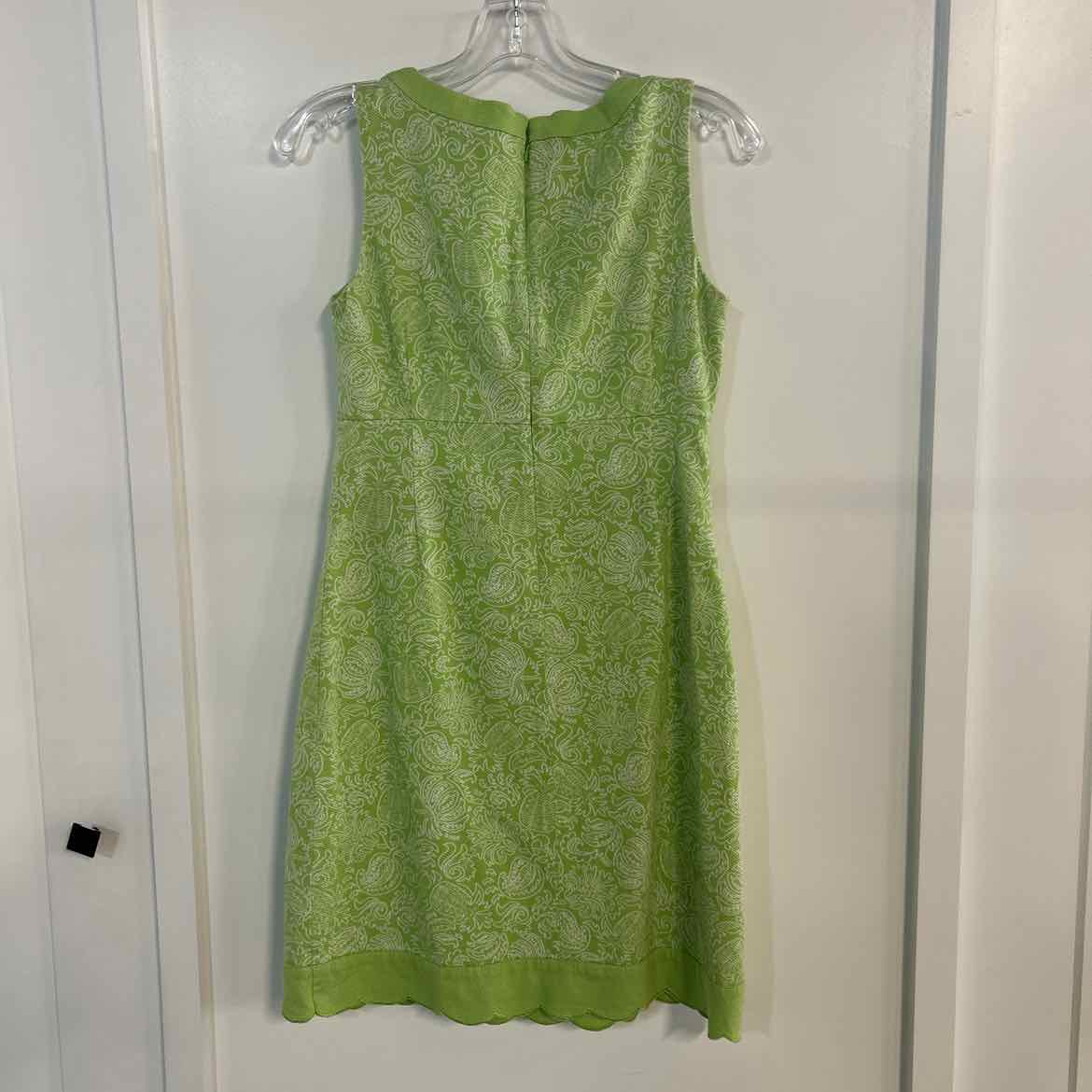 Vineyard Vines Size 4 Green Preloved Dress