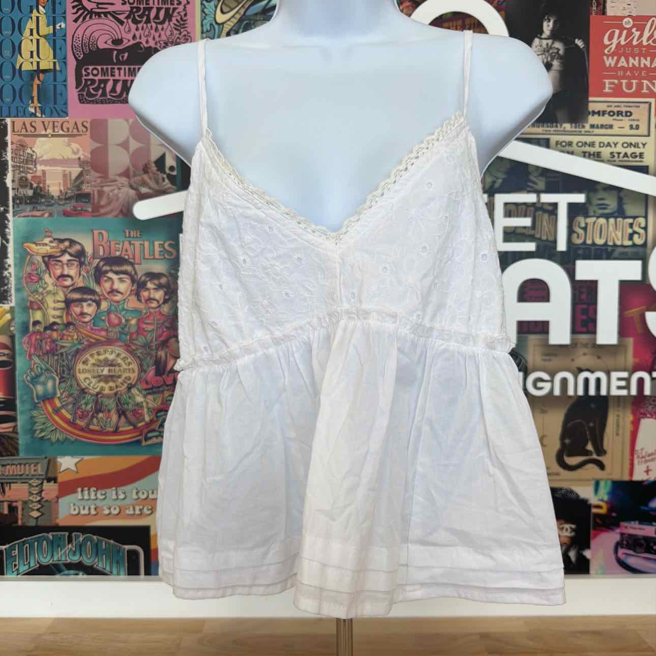 Self E Size L Cotton Babydoll Tank