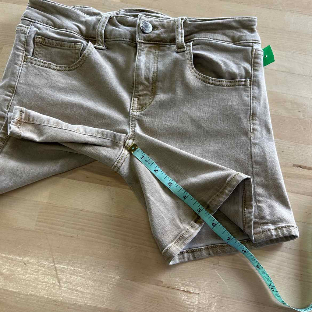 American Eagle Women Size 4 Tan Preloved Shorts