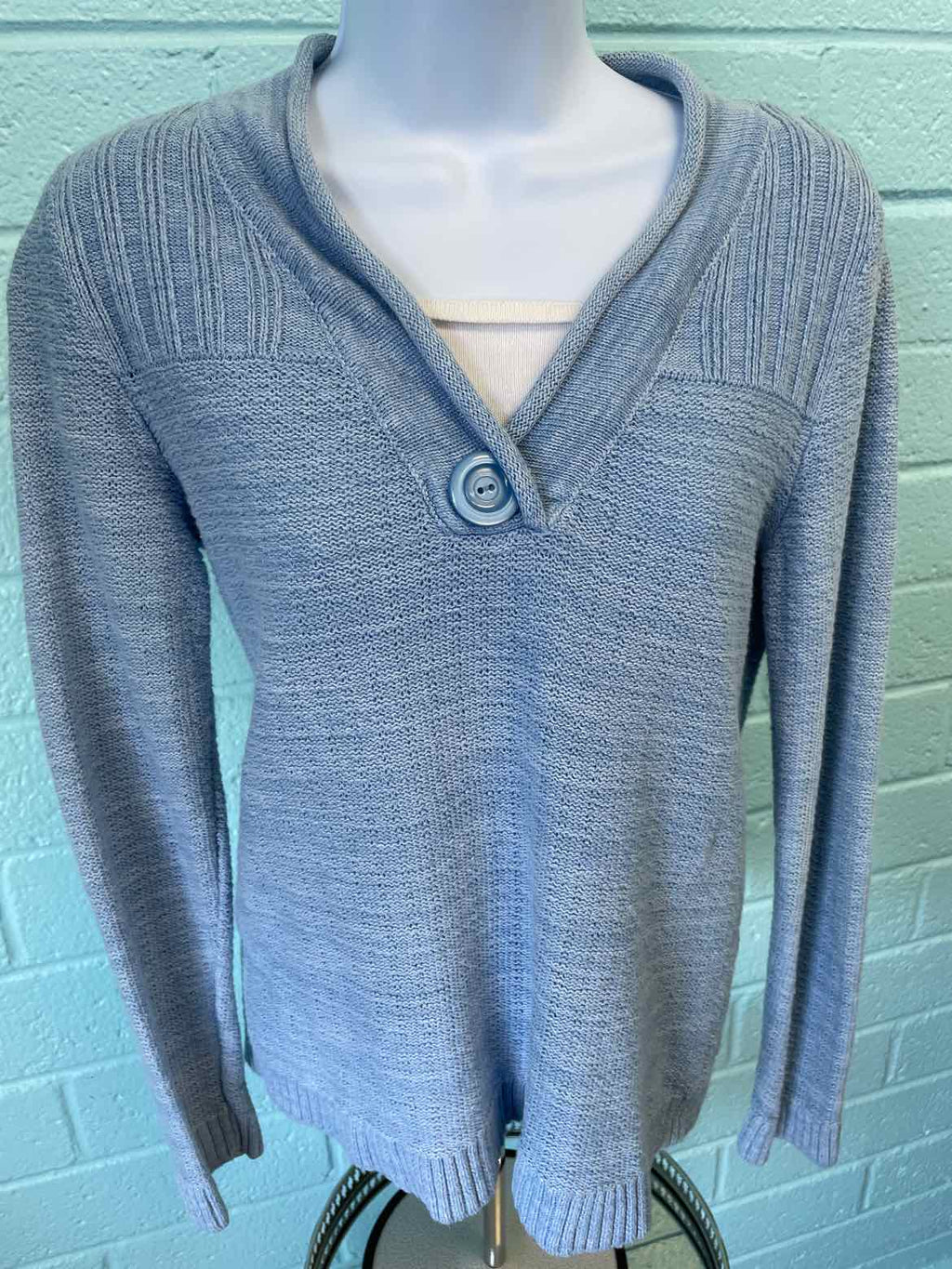 Christopher & Banks Size S Light Blue Sweater