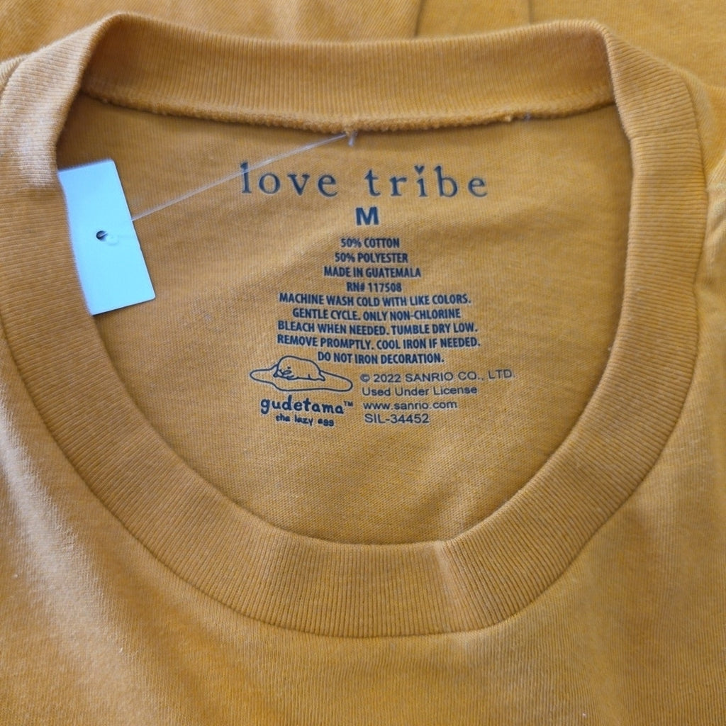Love Tribe Size 2X Gudetama Busy Doing Nothing T-Shirt