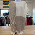Perch Size 1X Tan Knit Preloved Sweater