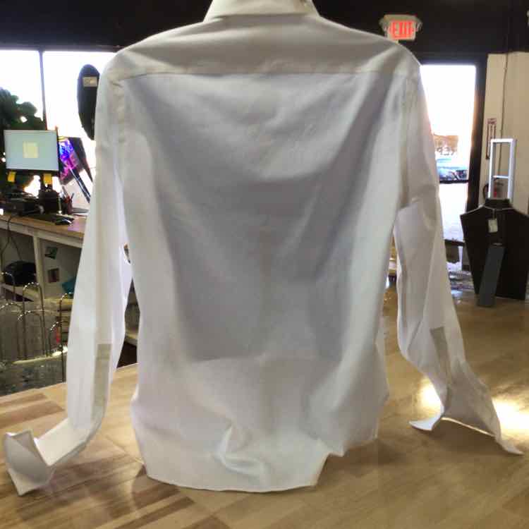 Michael Kors Size L White New MENS Button Down Shirt
