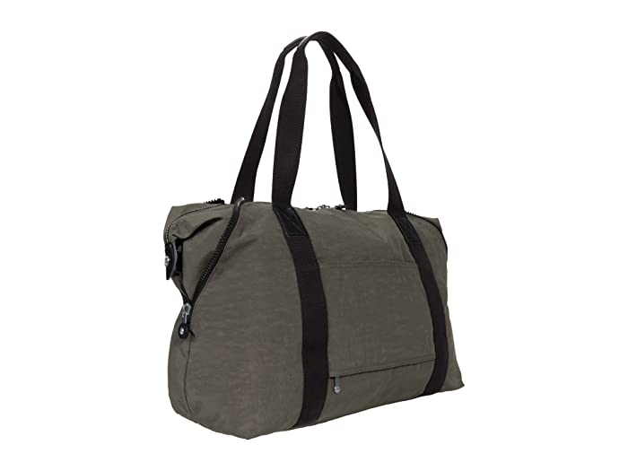 Kipling Art Medium Tote Bag Green Moss