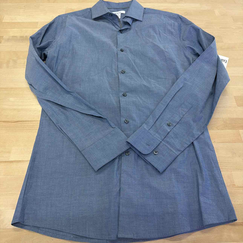 Bar Iii Mens Stretch Button Down Dress Shirt