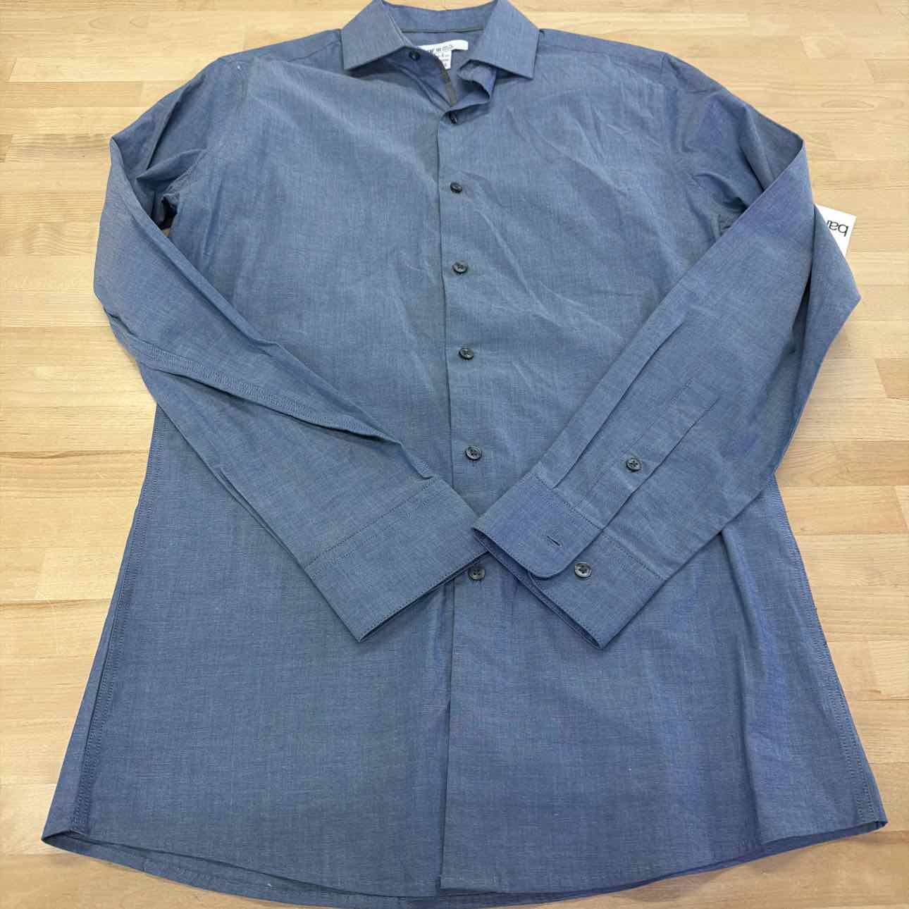 Bar Iii Mens Stretch Button Down Dress Shirt