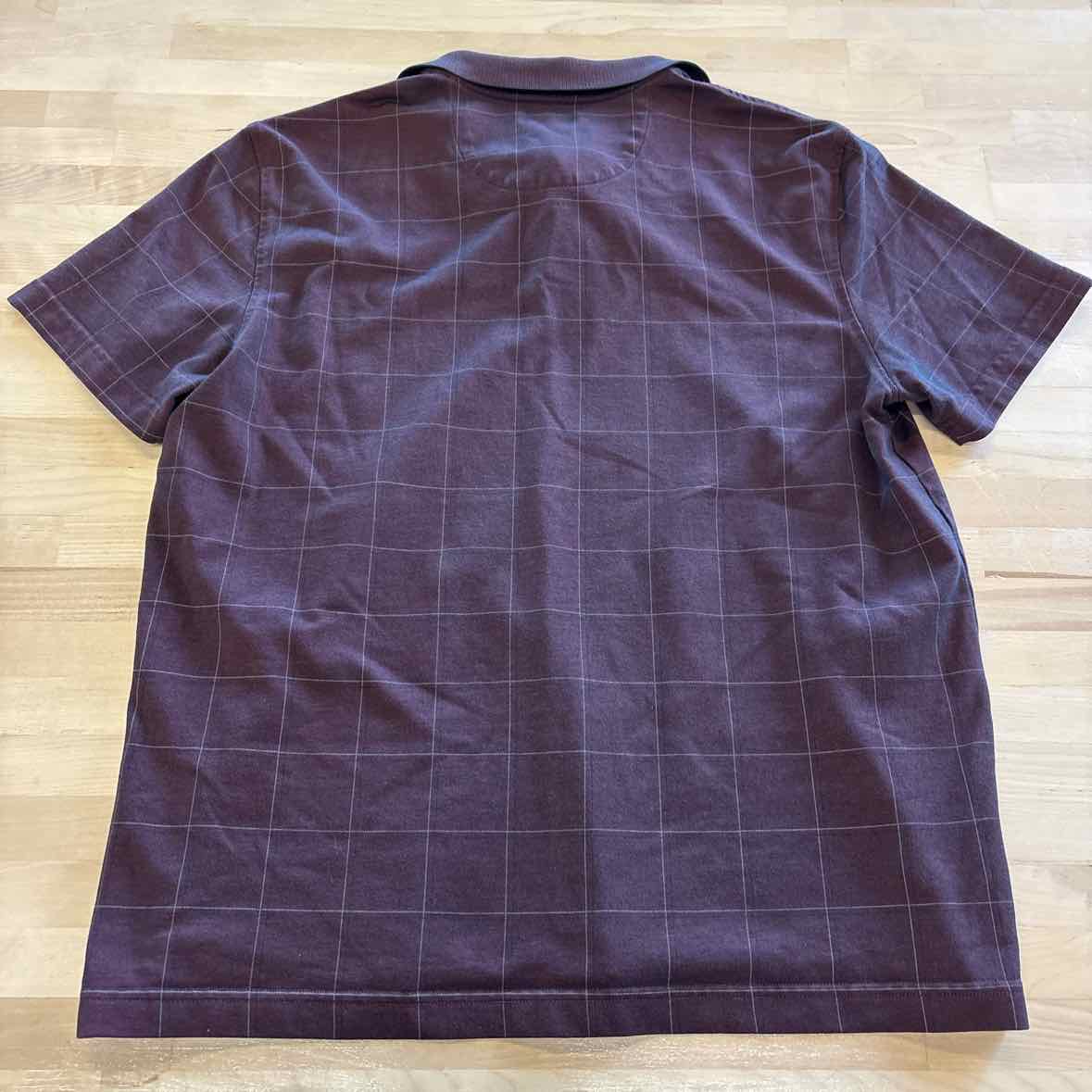 Van Huesen Size L Brown MENS Polo