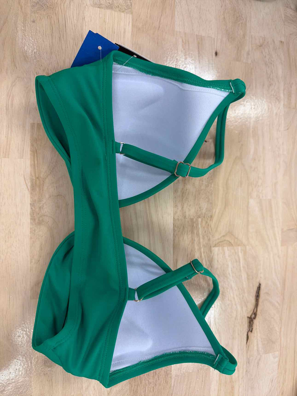 Bar III Size XS Summer Solids Knot-Front Bikini Top