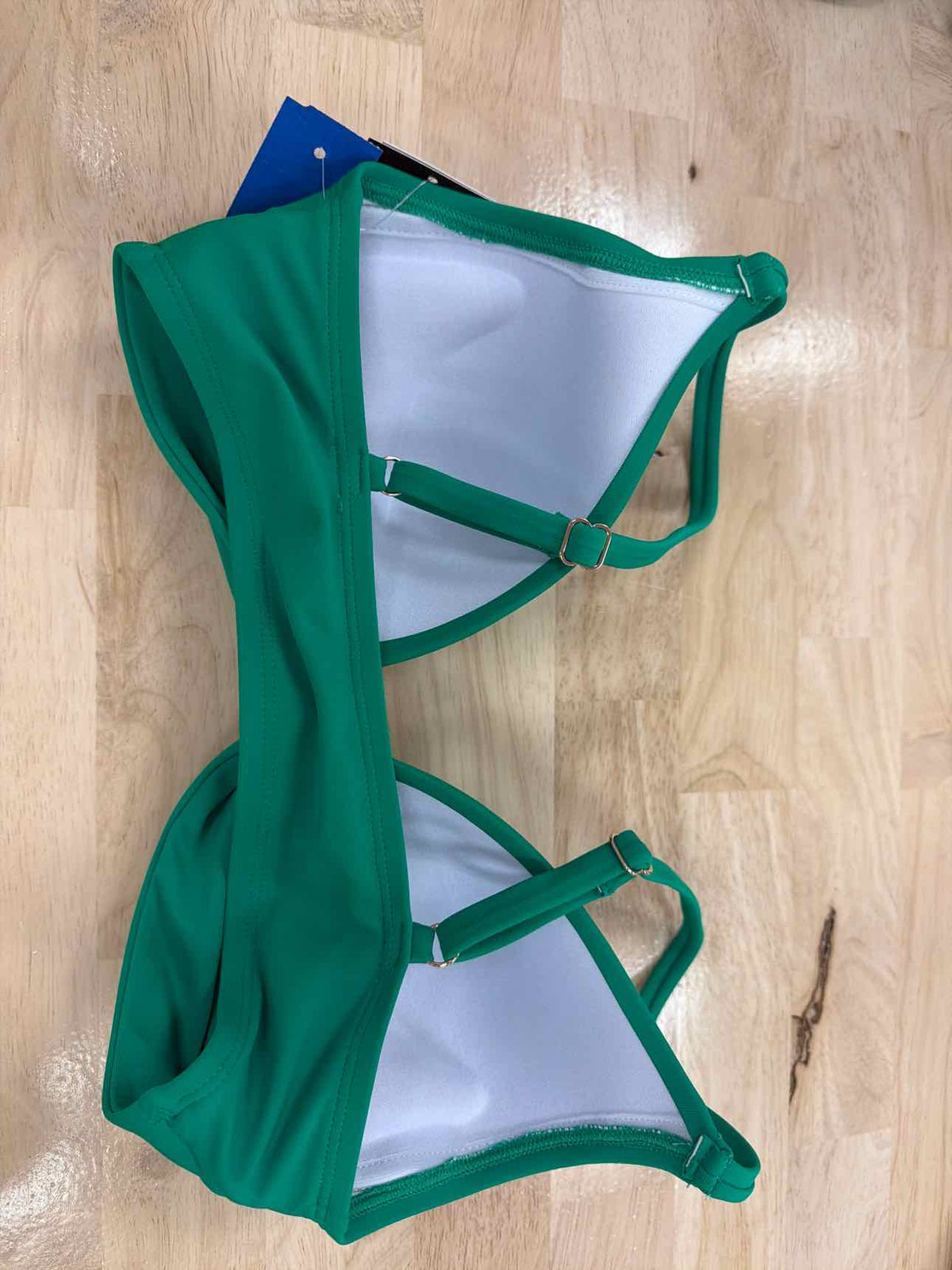 Bar III Size XS Summer Solids Knot-Front Bikini Top