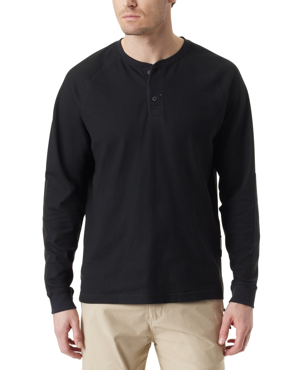 Bass Outdoor Size M Black MENS Long Sleeve Shirt